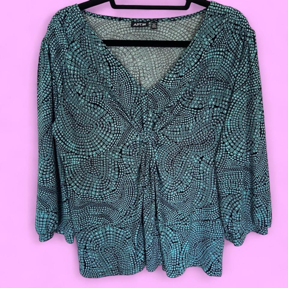 Apt 9 patterned blouse